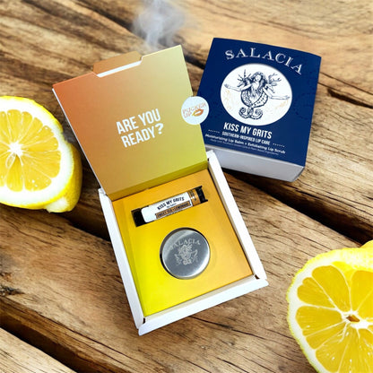Sweet Tea &amp; Lemonade Lip Balm and Exfoliating Lip Scrub Duo