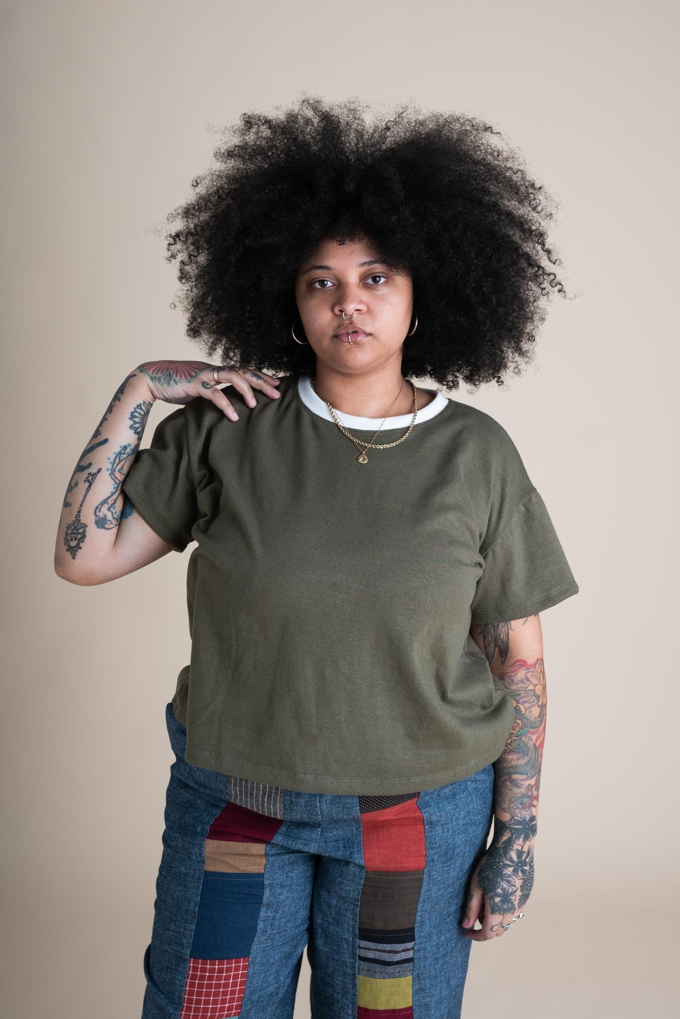 Picasso Tee in Patina