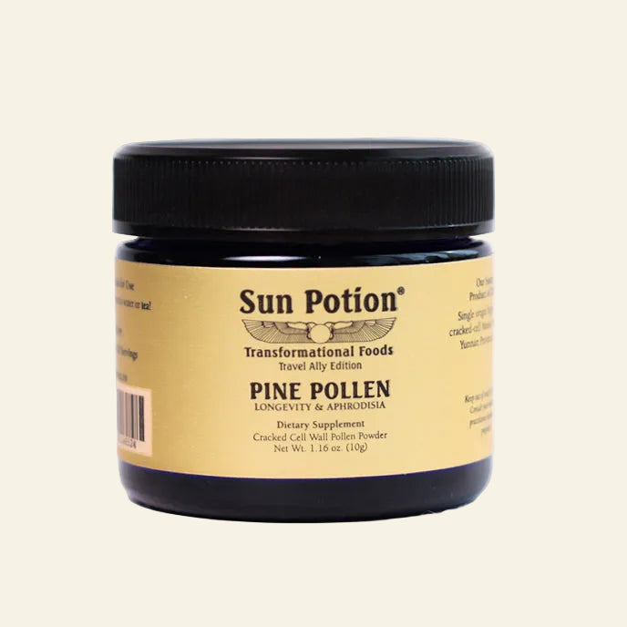 Sun Potion Adaptogen 10 grams Pine Pollen - Travel Ally Edition
