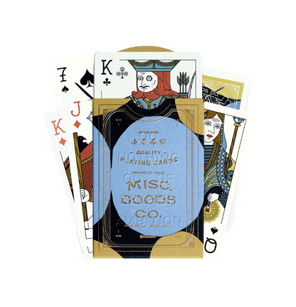"Misc. Goods" Playing Cards