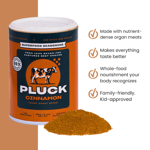 Pluck Cinnamon - Animal-Based Superfood Seasoning