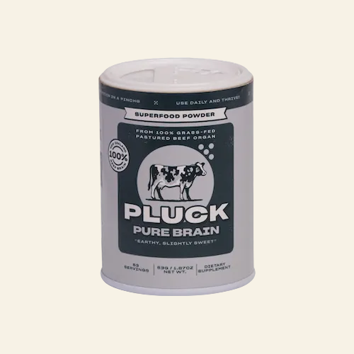 Pluck Pure Brain – Animal-Based Superfood Powder
