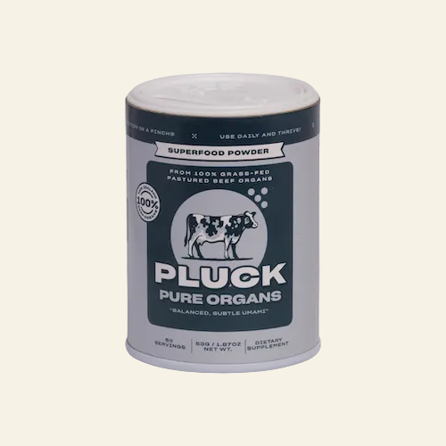 Pluck Pure Organs – Animal-Based Superfood Powder