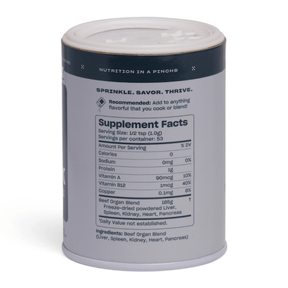 Pluck Pure Organs – Animal-Based Superfood Powder