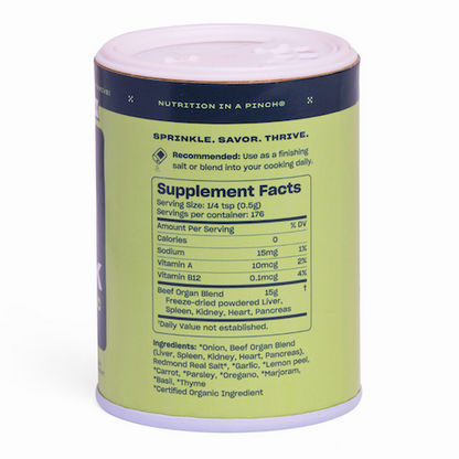 Pluck Zesty Garlic – Animal-Based Superfood Seasoning