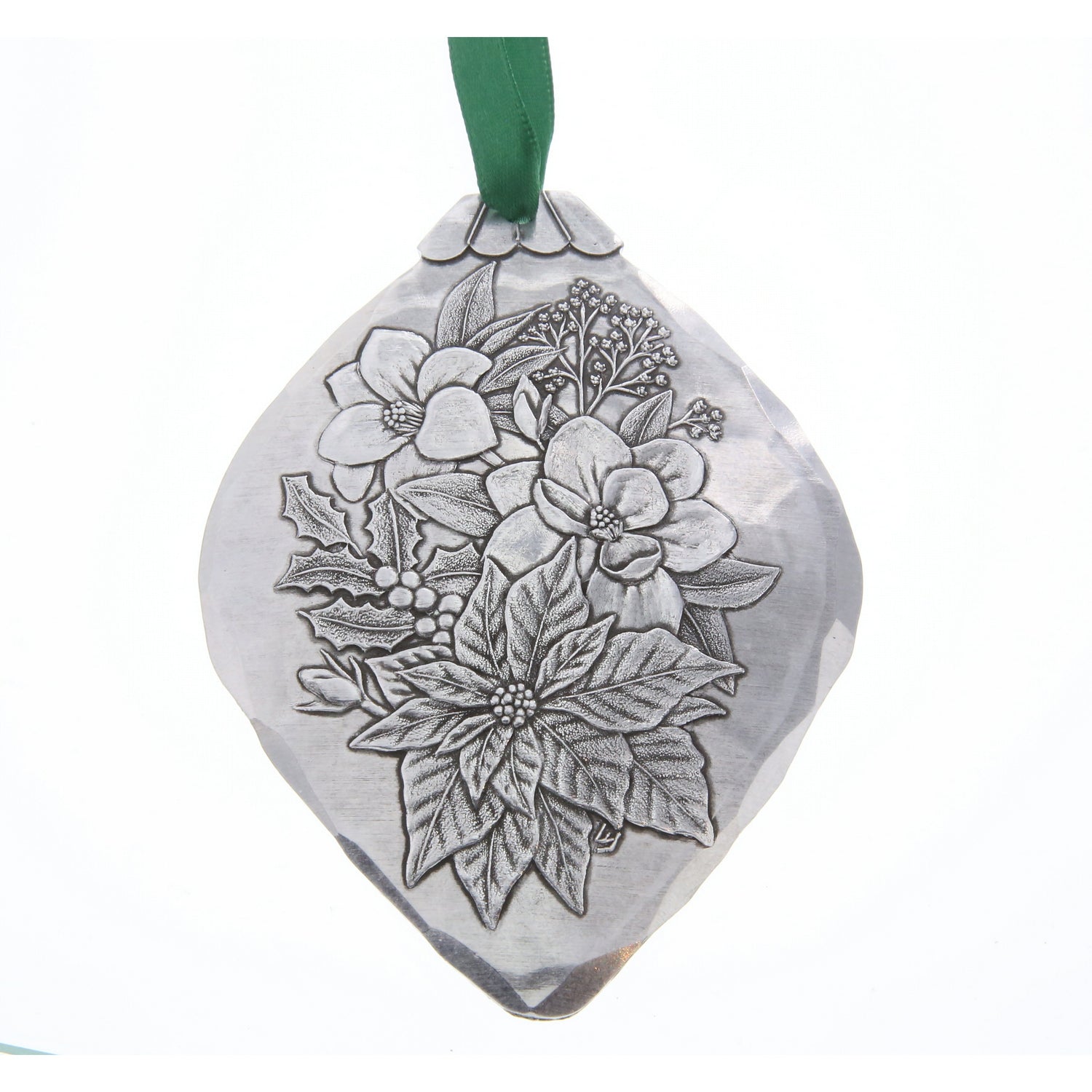 Poinsettia Bulb Ornament