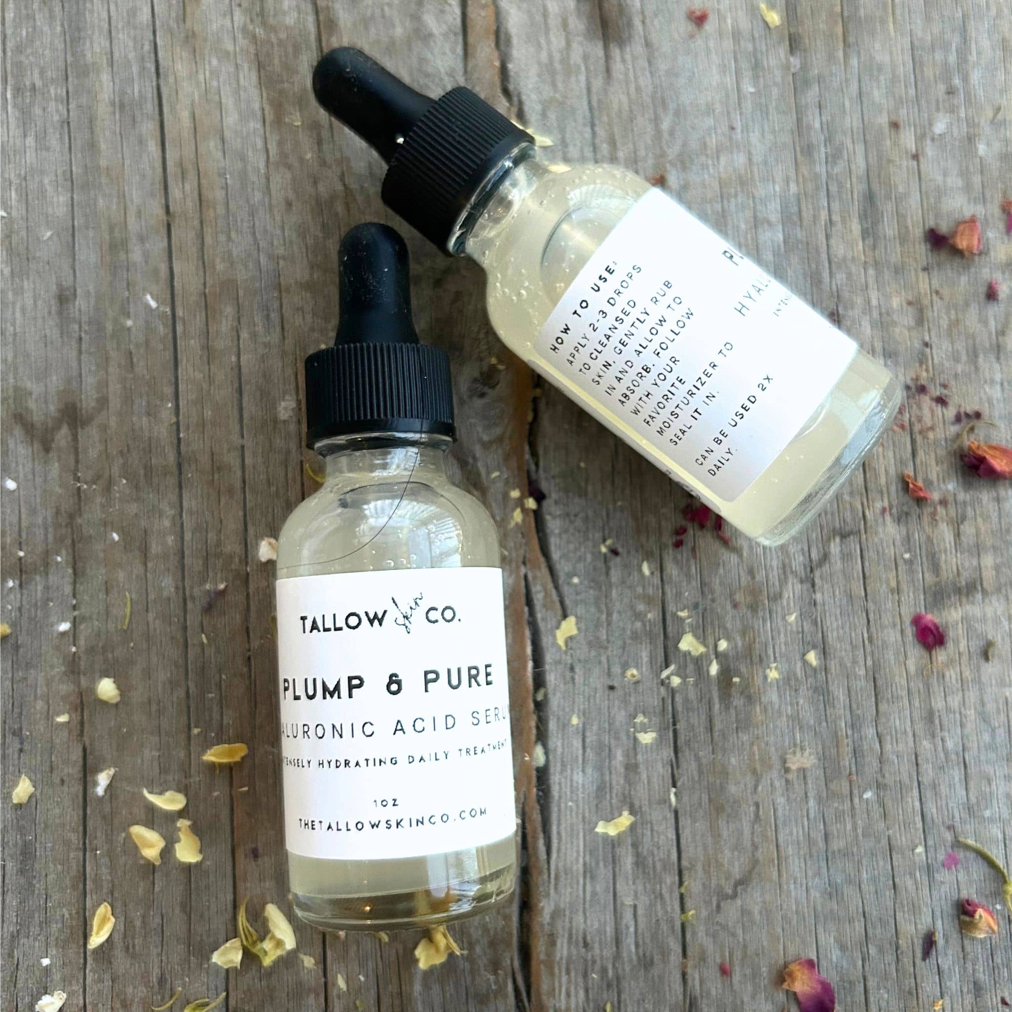 Plump &amp; Pure Hyaluronic Acid Serum