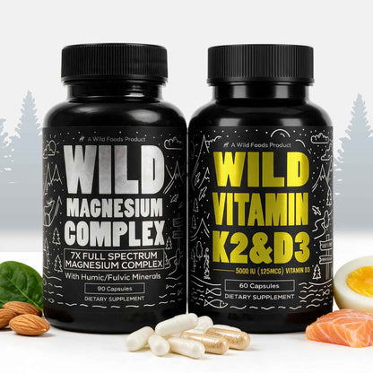 Power Bundle: Magnesium + Vitamin K2 &amp; D3 with Pepper Extract