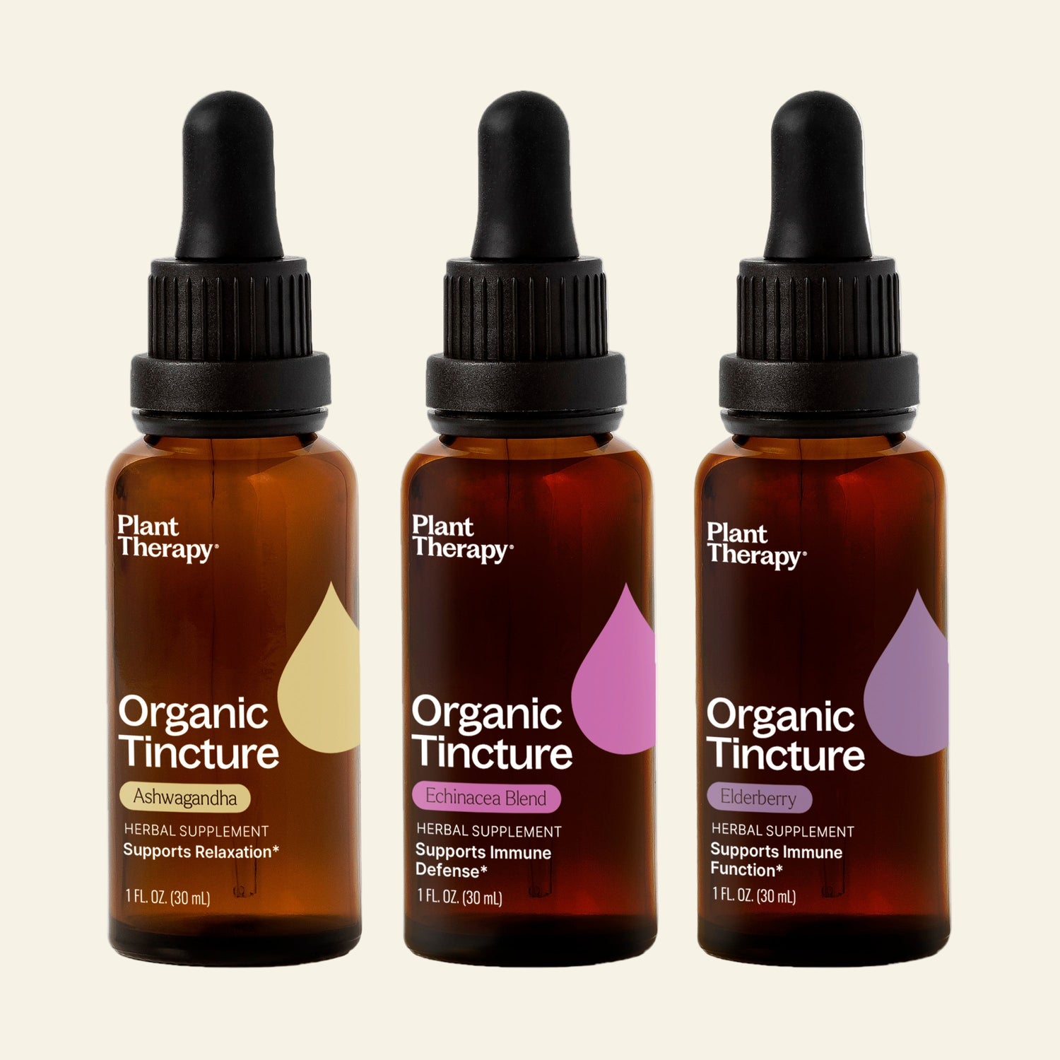 Powerhouse Immunity Tincture Trio Set - My American Goods
