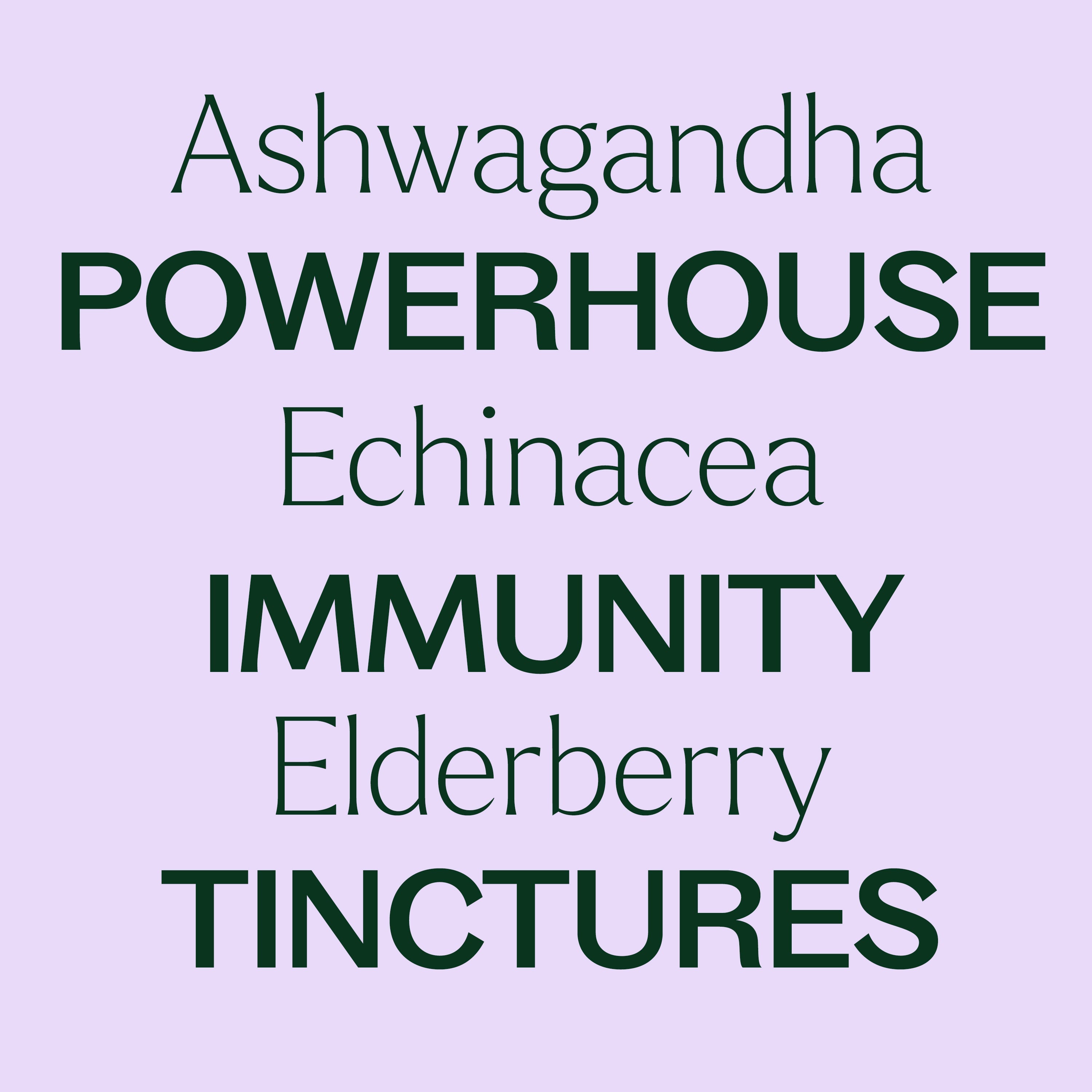Powerhouse Immunity Tincture Trio Set - My American Goods
