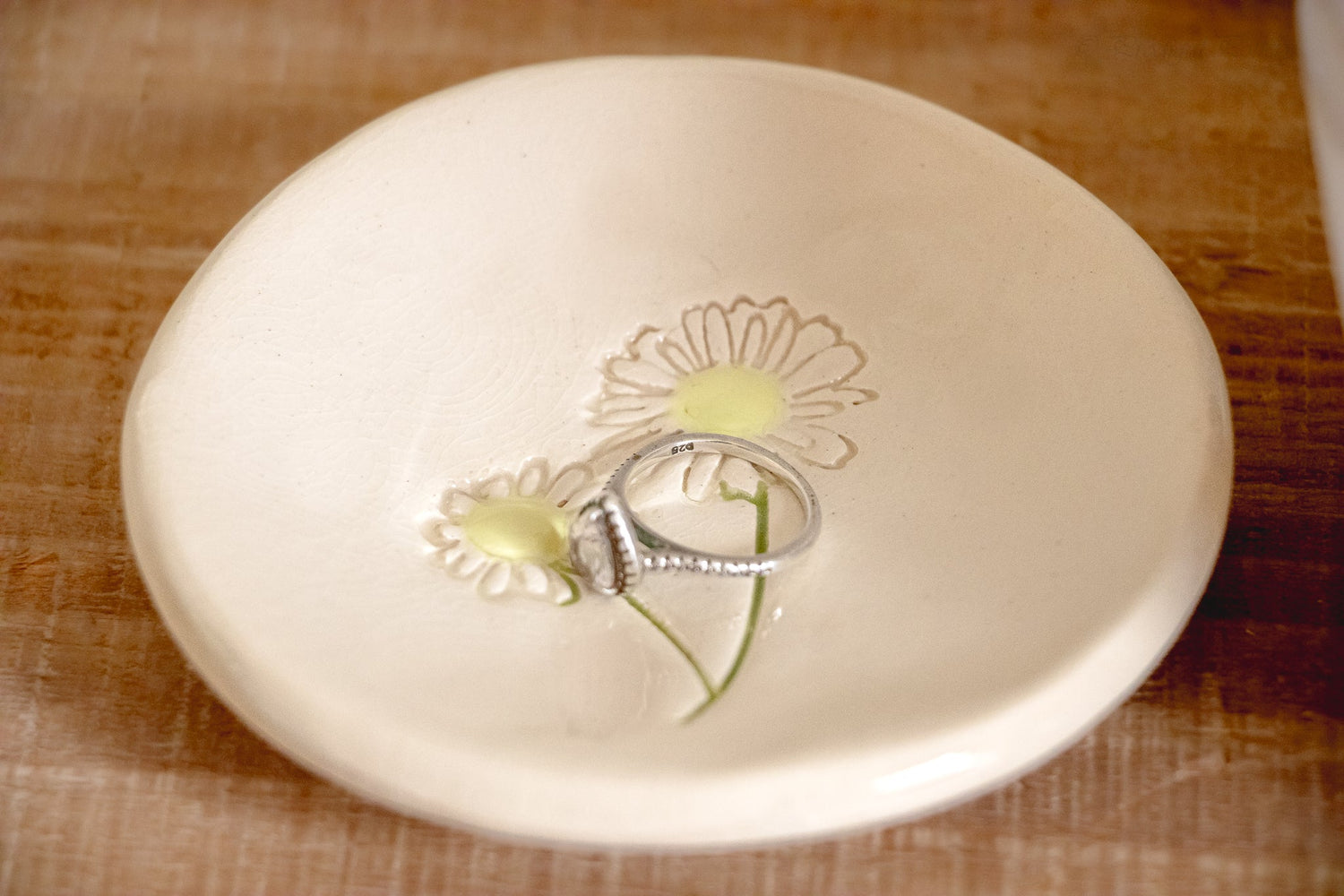 Birth Flower Ring Dish - My American Goods