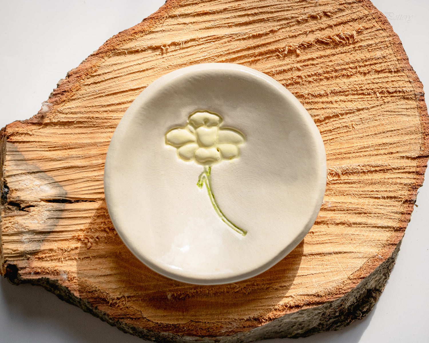 Birth Flower Ring Dish - My American Goods