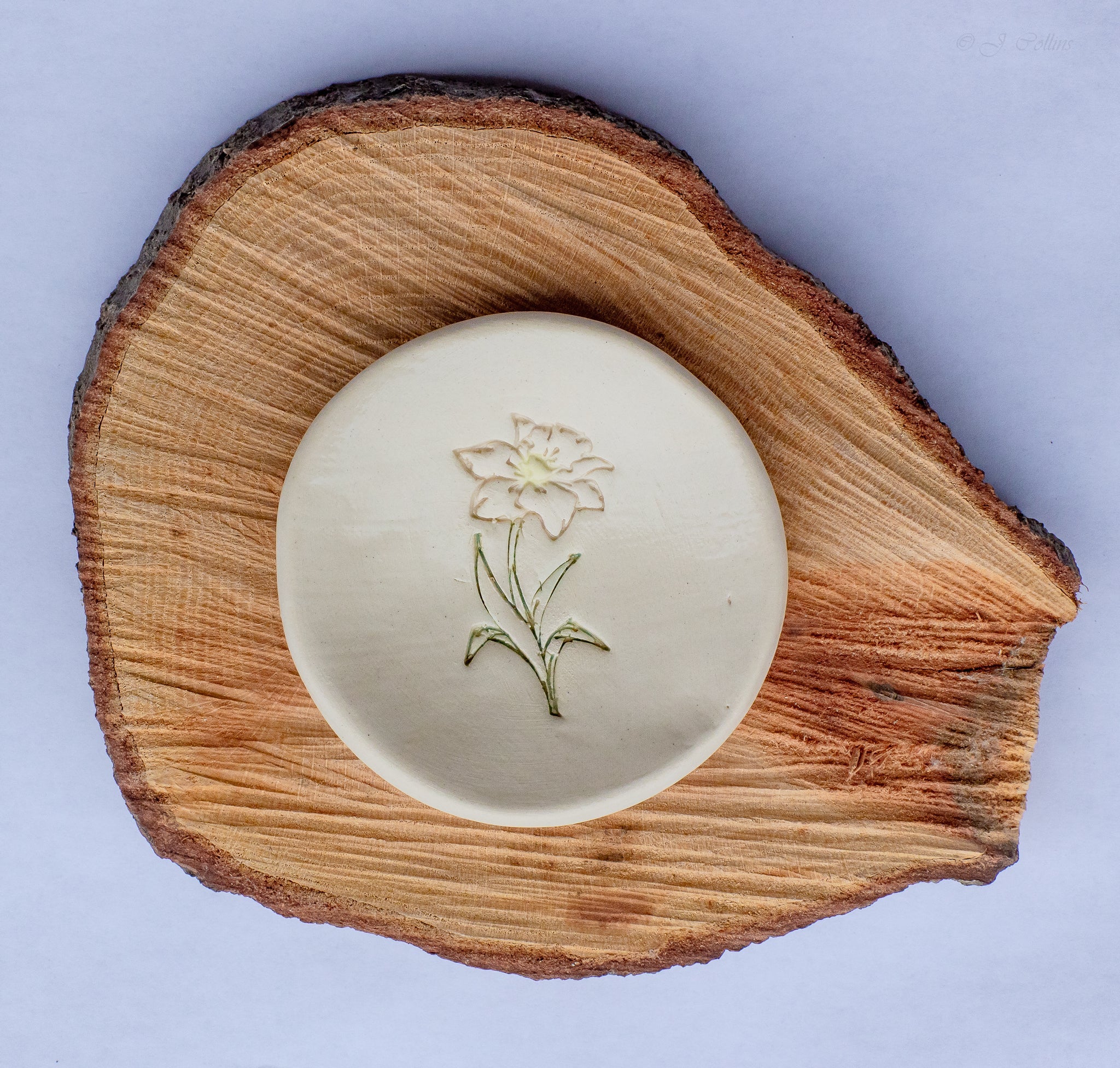 Birth Flower Ring Dish - My American Goods