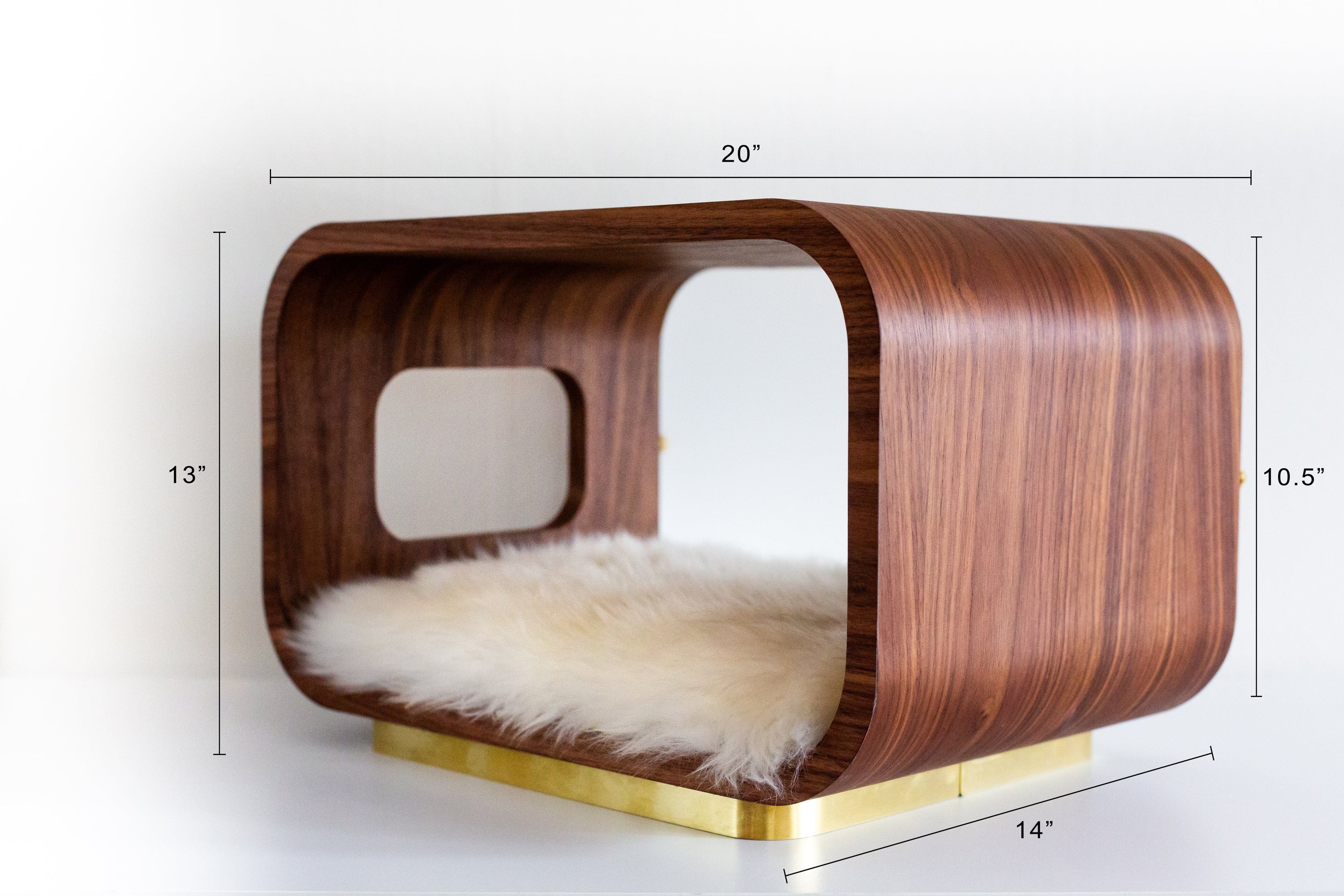 LUNA Walnut The LUNA Bed in Walnut
