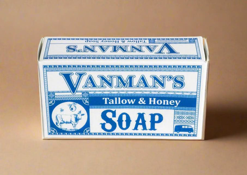 VanMan Vanilla / 1 Pack VanMan's Tallow & Honey Soap