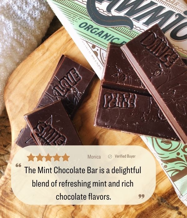 Essential Mint Chocolate Bar - 70% Cacao