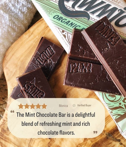 Essential Mint Chocolate Bar - 70% Cacao