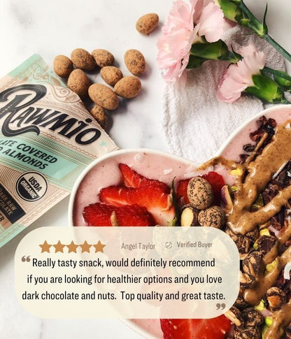 Chocolate Covered Sprouted Almonds