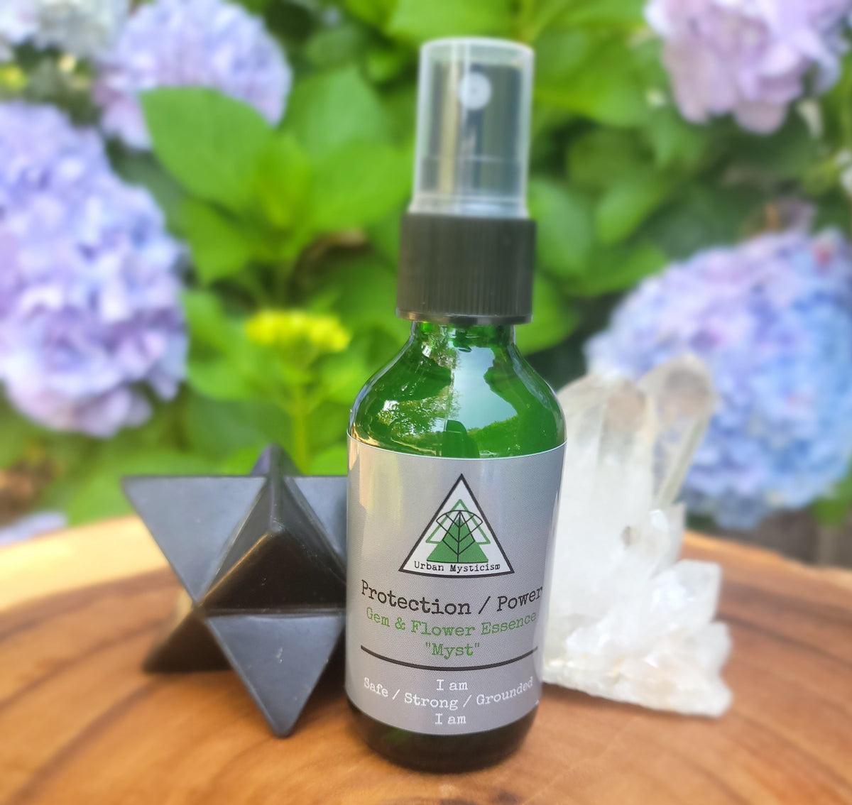 Protection/Power Aromatherapy Gem &amp; Flower Essence “Myst”