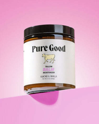 Pure Good LLC Whipped Tallow Balm Almond + Vanilla Tallow Balm