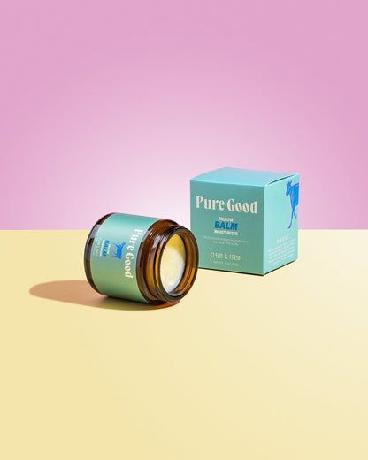 Pure Good LLC Whipped Tallow Balm Clean &amp; Fresh Tallow Balm - Cleansing &amp; Acne Prone Skin
