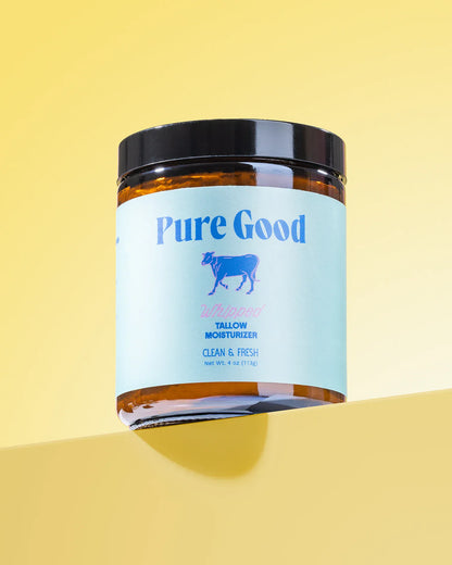 Pure Good LLC Lotion &amp; Moisturizer Clean &amp; Fresh Whipped Tallow - Cleansing &amp; Acne Prone Skin