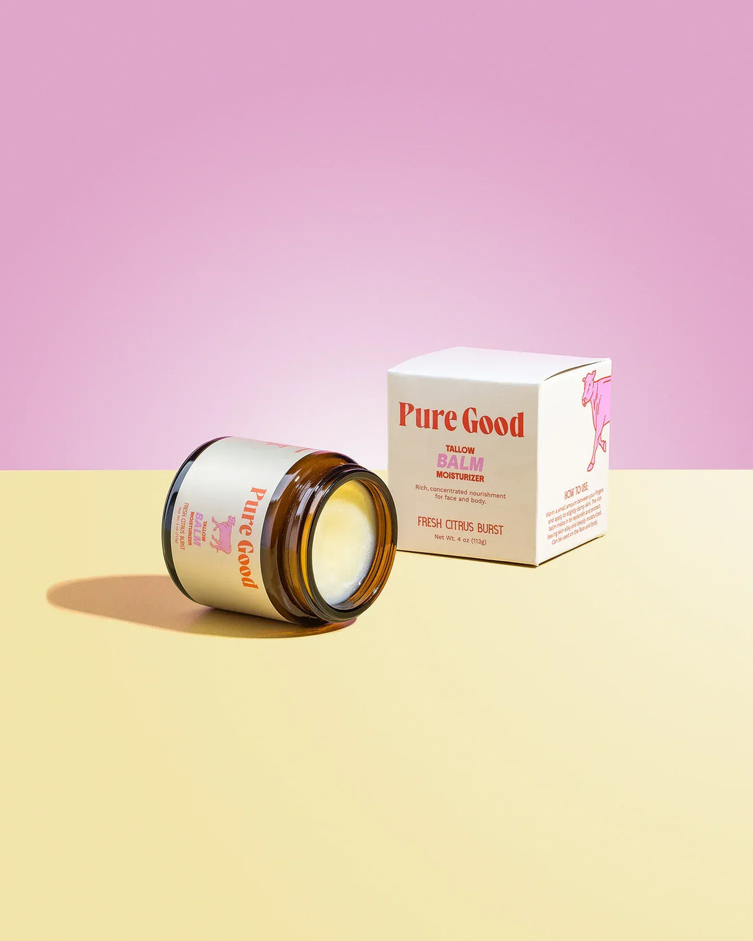 Fresh Citrus Burst Tallow Balm - Hydration and Vitamin C