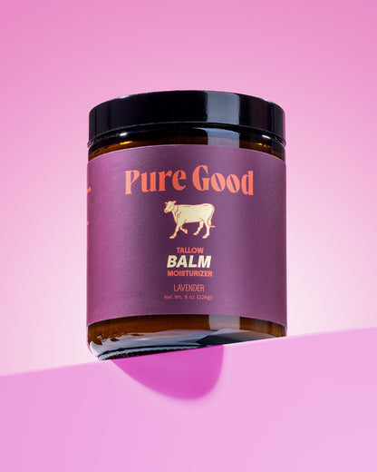 Pure Good LLC Whipped Tallow Balm Lavender Tallow Balm - Calming &amp; Restoring