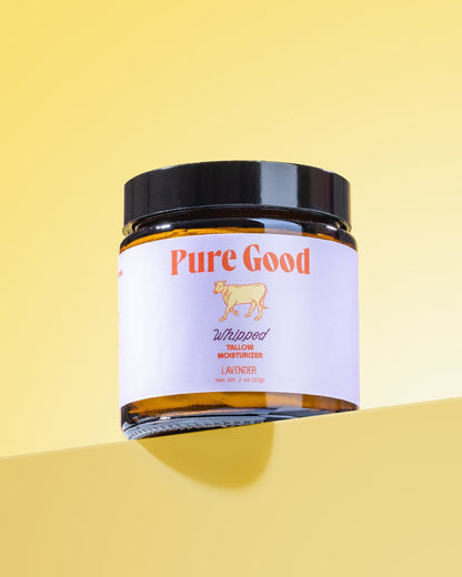 Pure Good LLC Whipped Tallow Balm Lavender Whipped Tallow - Calming &amp; Restoring