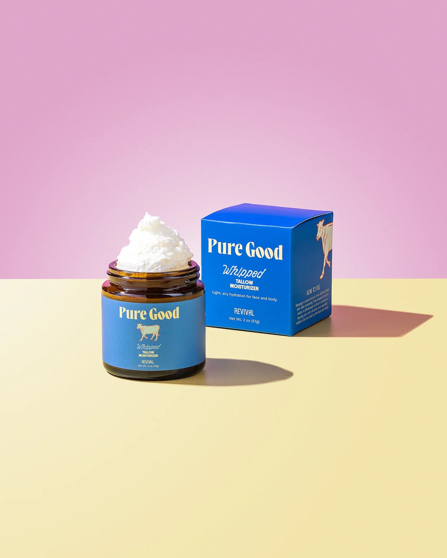 Pure Good LLC Lotion &amp; Moisturizer Revival Whipped Tallow - For youthful looking skin