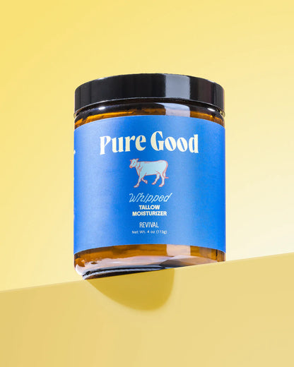 Pure Good LLC Lotion &amp; Moisturizer Revival Whipped Tallow - For youthful looking skin