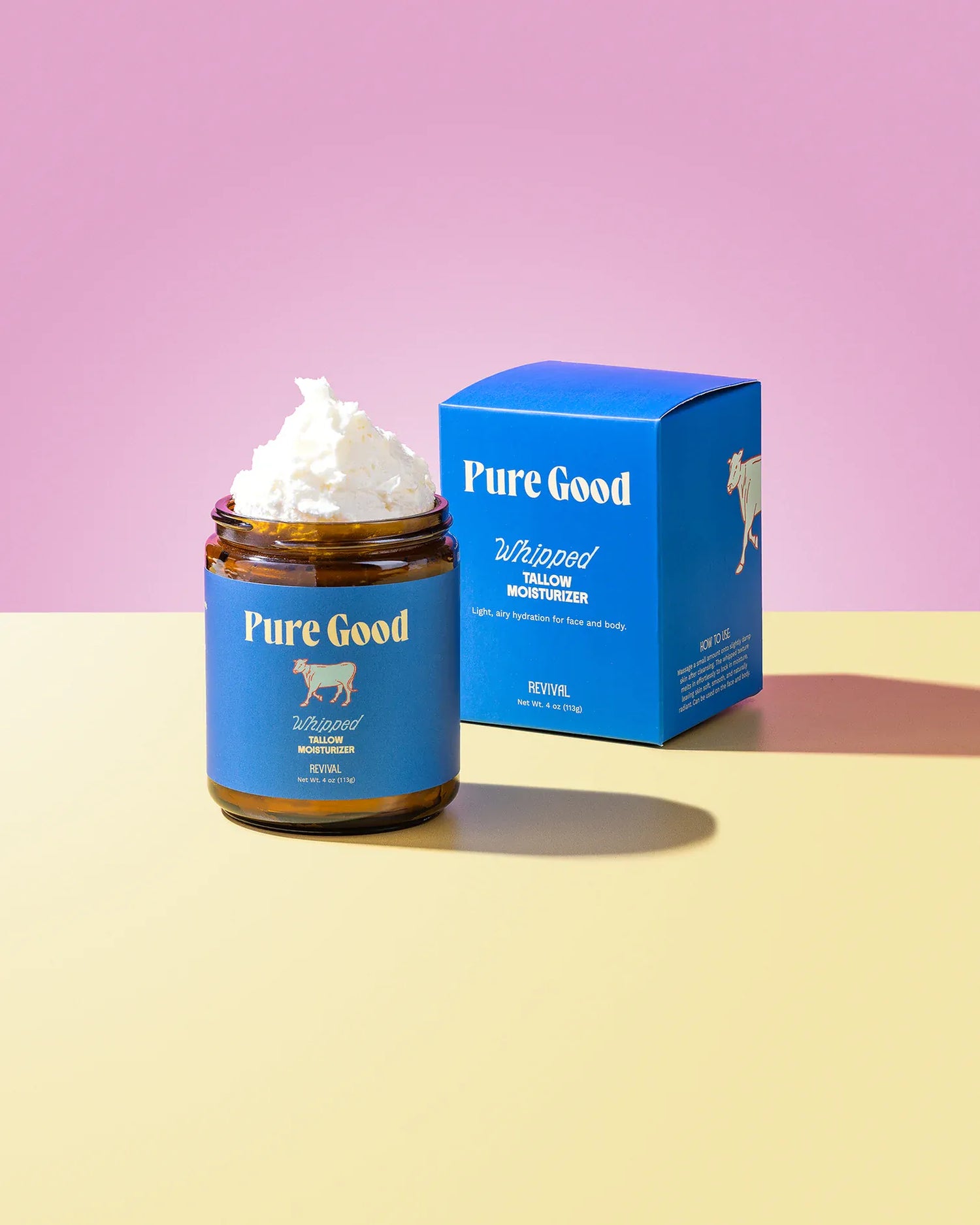 Pure Good LLC Lotion &amp; Moisturizer Revival Whipped Tallow - For youthful looking skin