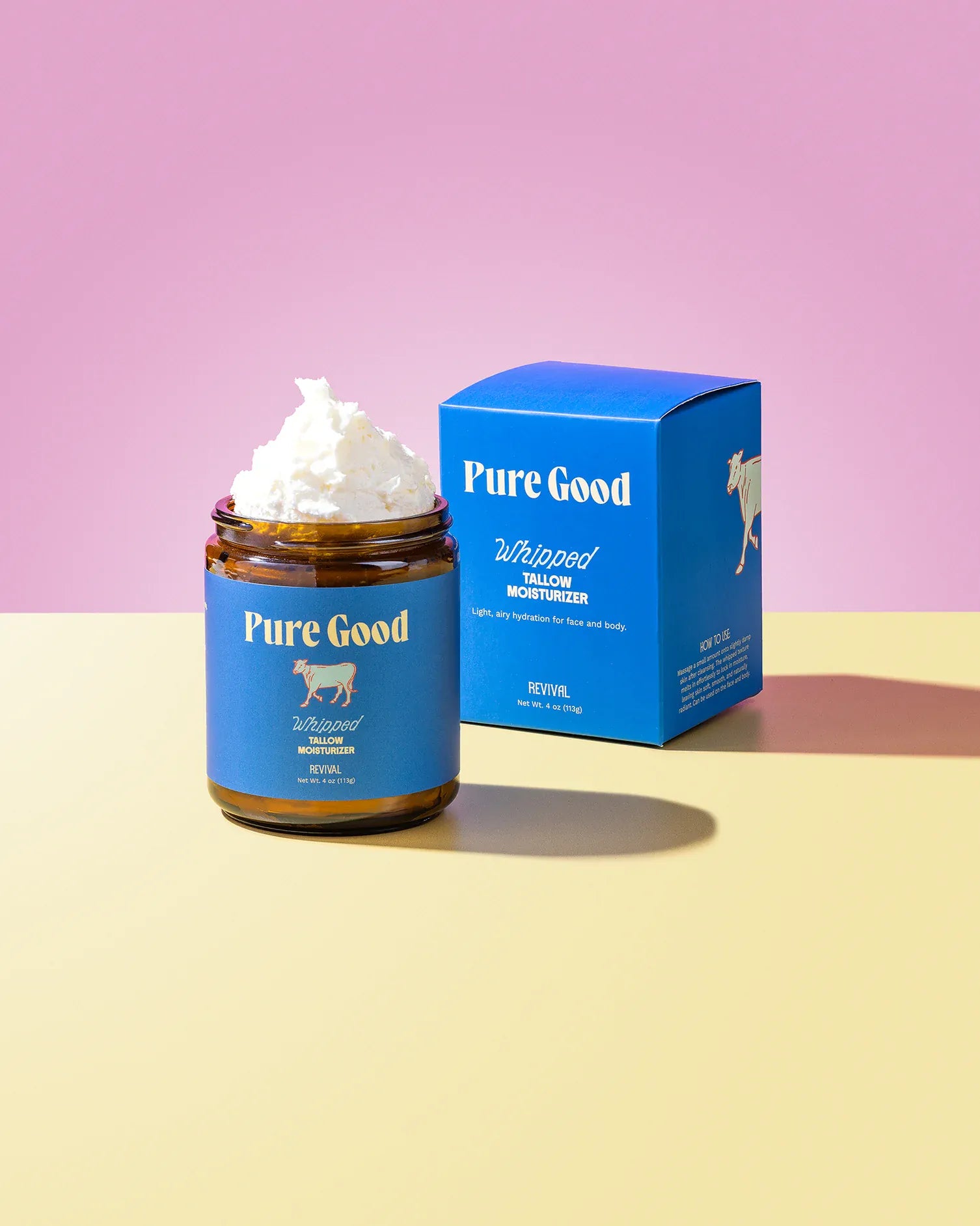 Pure Good LLC Lotion &amp; Moisturizer Revival Whipped Tallow - For youthful looking skin