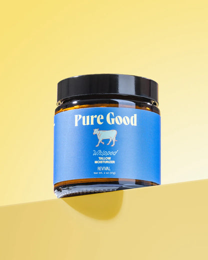 Pure Good LLC Lotion &amp; Moisturizer Revival Whipped Tallow - For youthful looking skin