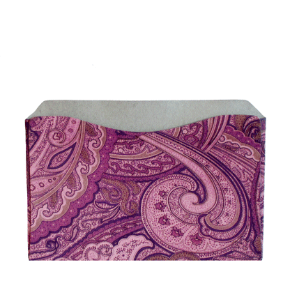 Rogue Industries RFID Sleeve Orchid Paisley - 1 Sleeve RFID Blocking Credit Card Sleeves - Orchid Paisley
