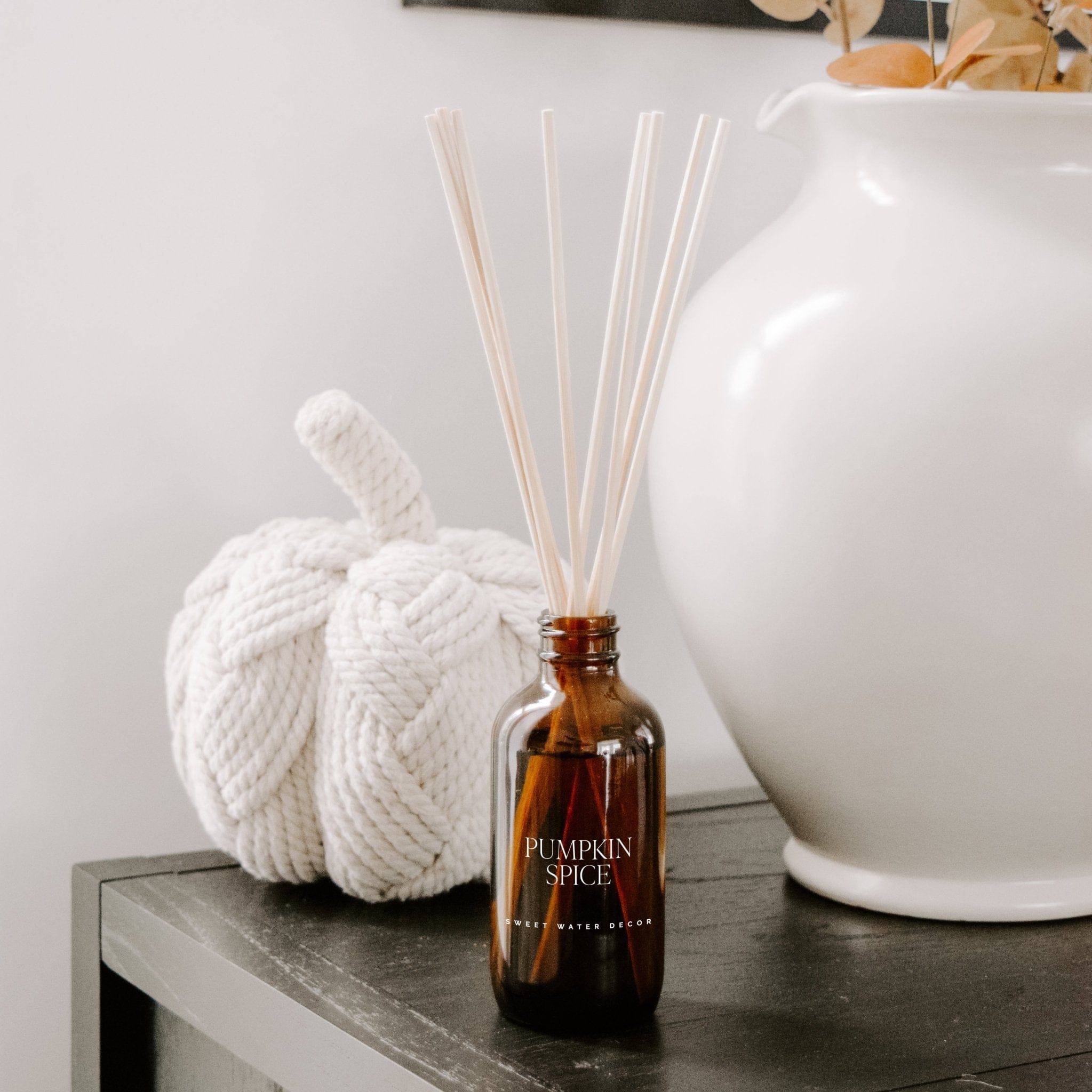 Sweet Water Decor Reed Diffusers Pumpkin Spice Amber Reed Diffuser