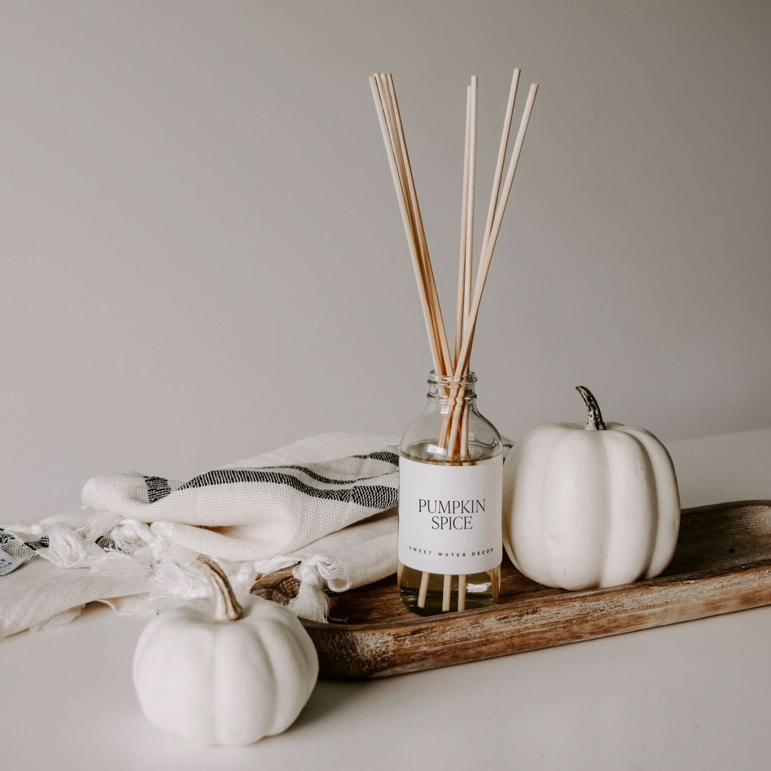 Pumpkin Spice Clear Reed Diffuser - My American Goods