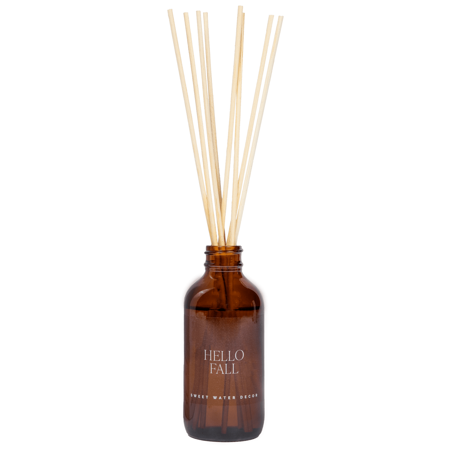 Hello Fall Amber Reed Diffuser - My American Goods
