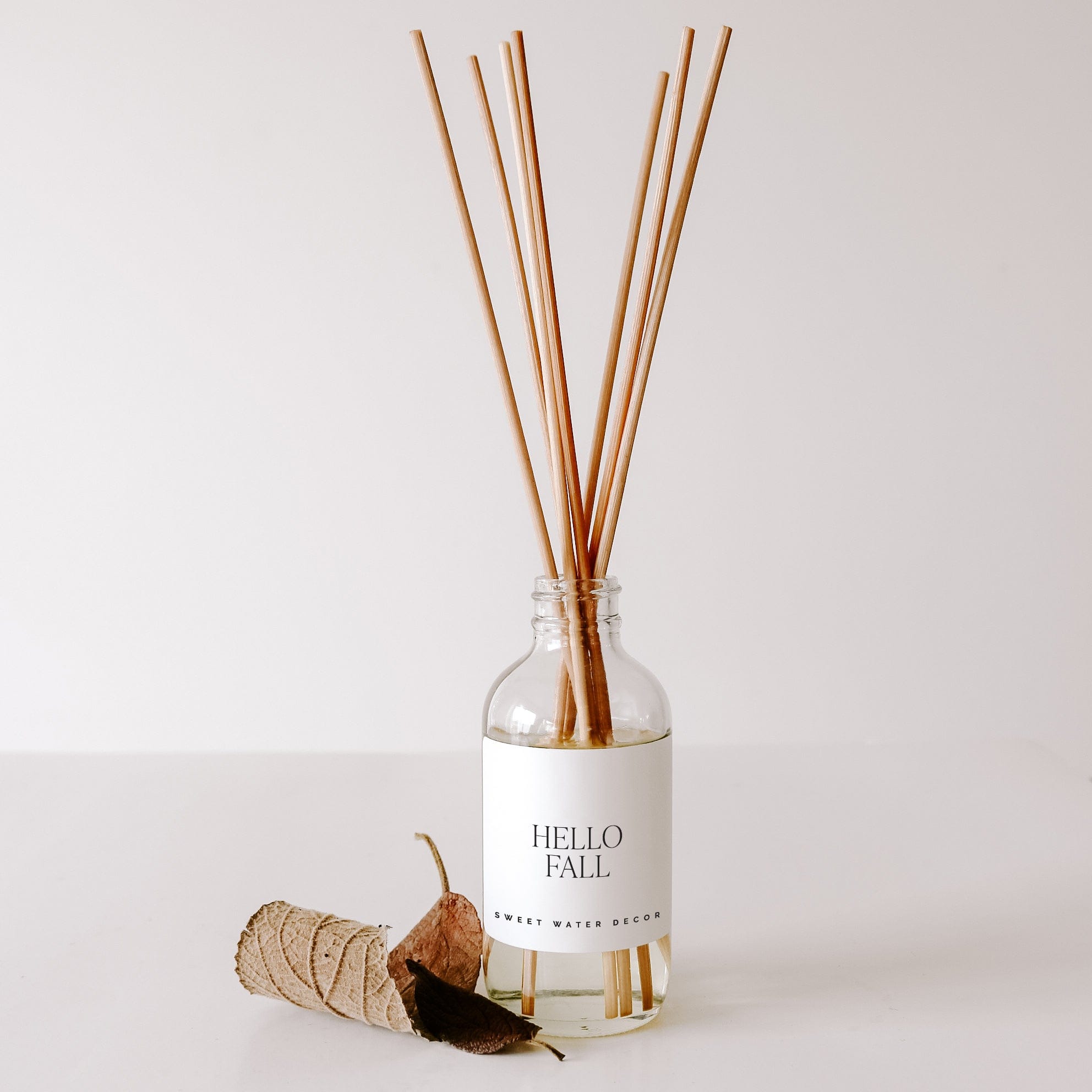 Sweet Water Decor Reed Diffusers Hello Fall Clear Reed Diffuser