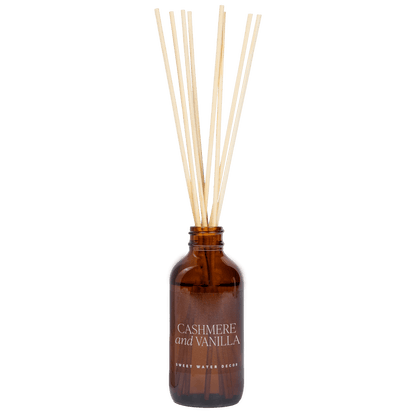 Cashmere and Vanilla Amber Reed Diffuser - My American Goods