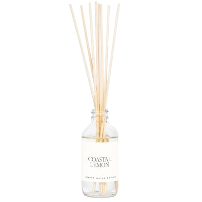 Coastal Lemon Clear Reed Diffuser