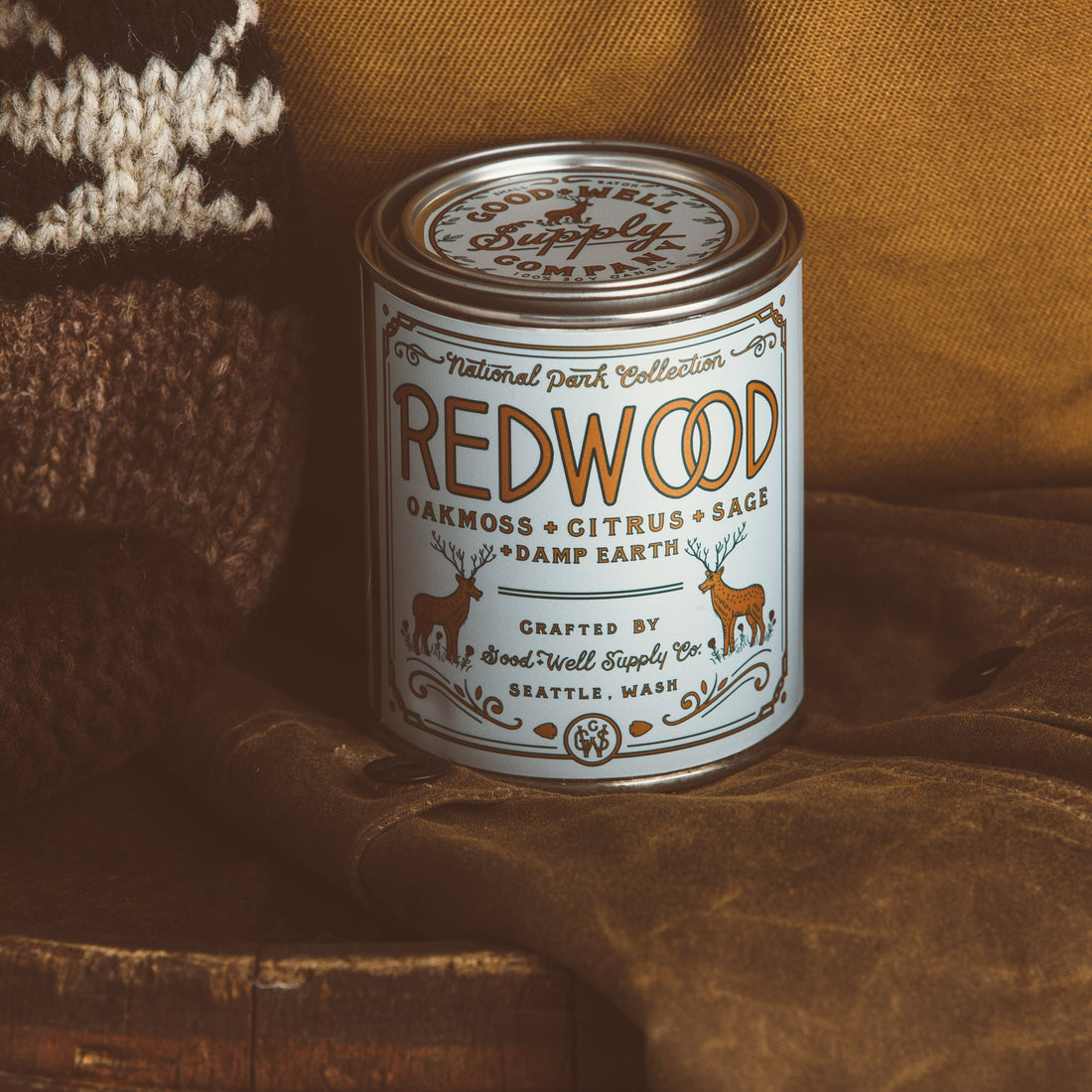 Canister labeled &