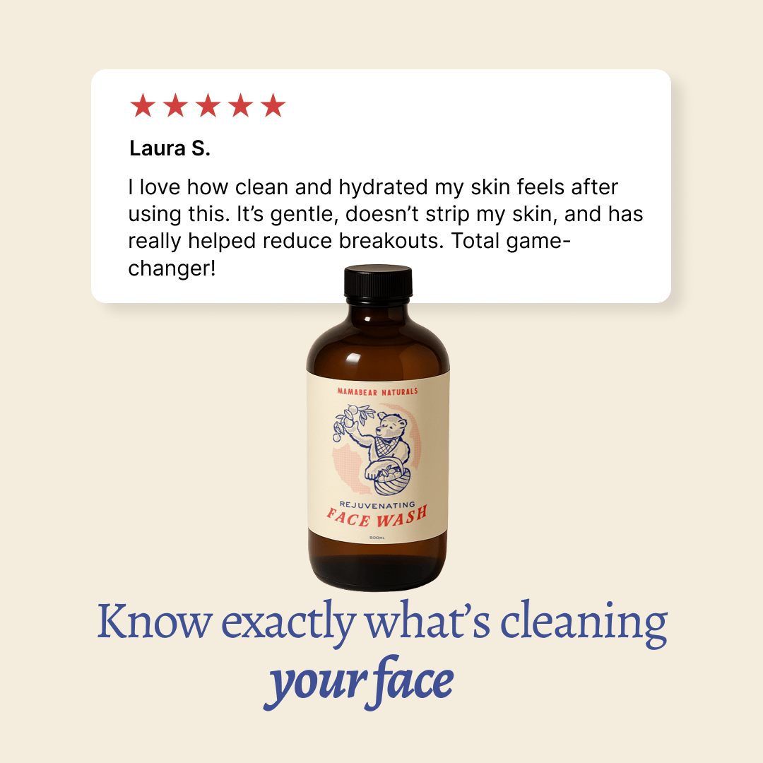 PapaBear Naturals Papabear Rejuvenating Face Wash 16 oz