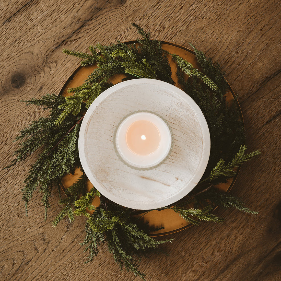 Christmas Fluted Soy Candle - Ribbed Glass Jar - 12 oz - My American Goods