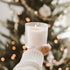 Christmas Fluted Soy Candle - Ribbed Glass Jar - 12 oz - My American Goods