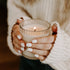 Cozy Season Fluted Soy Candle - Ribbed Glass Jar - 12 oz - My American Goods