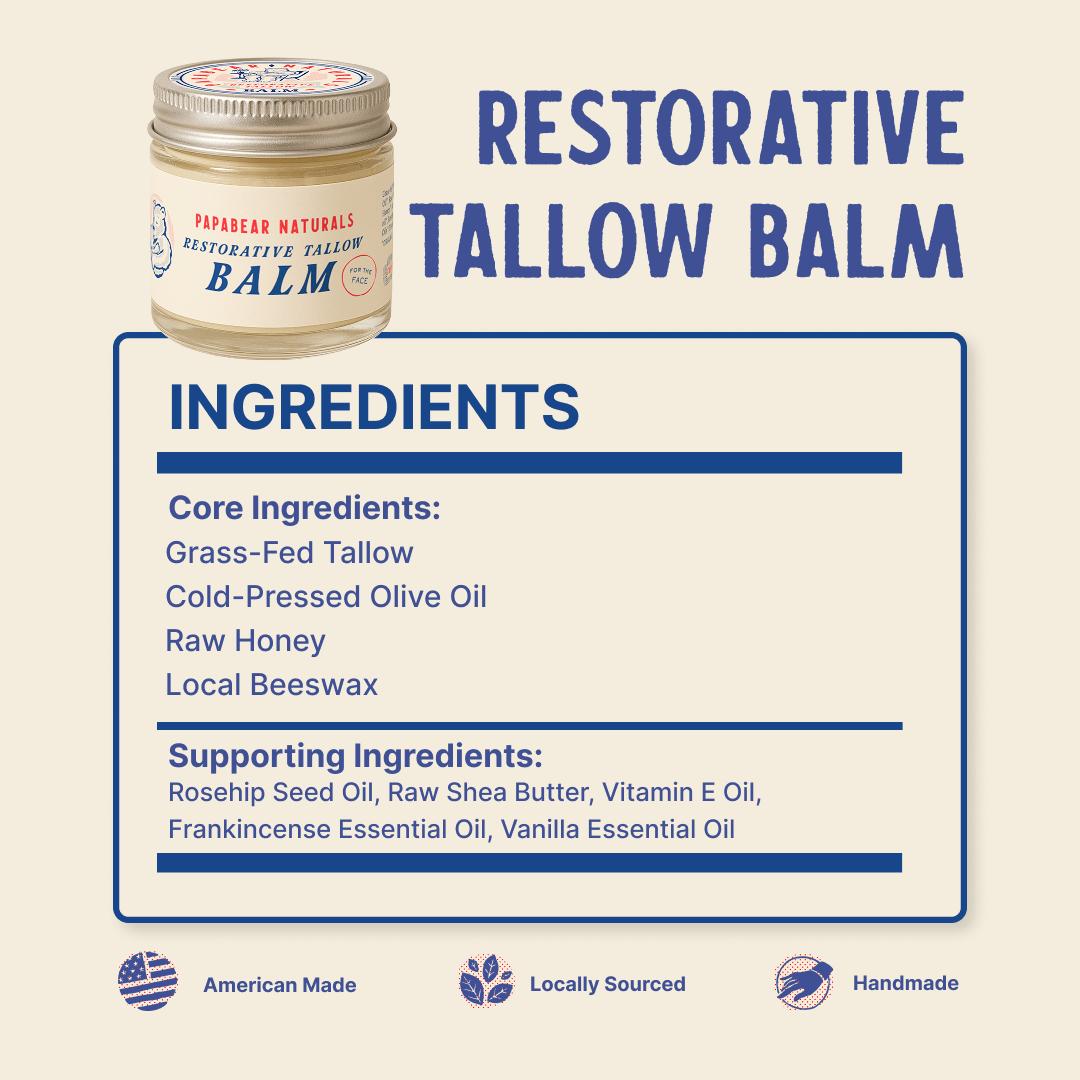 Papabear Restorative Tallow Balm