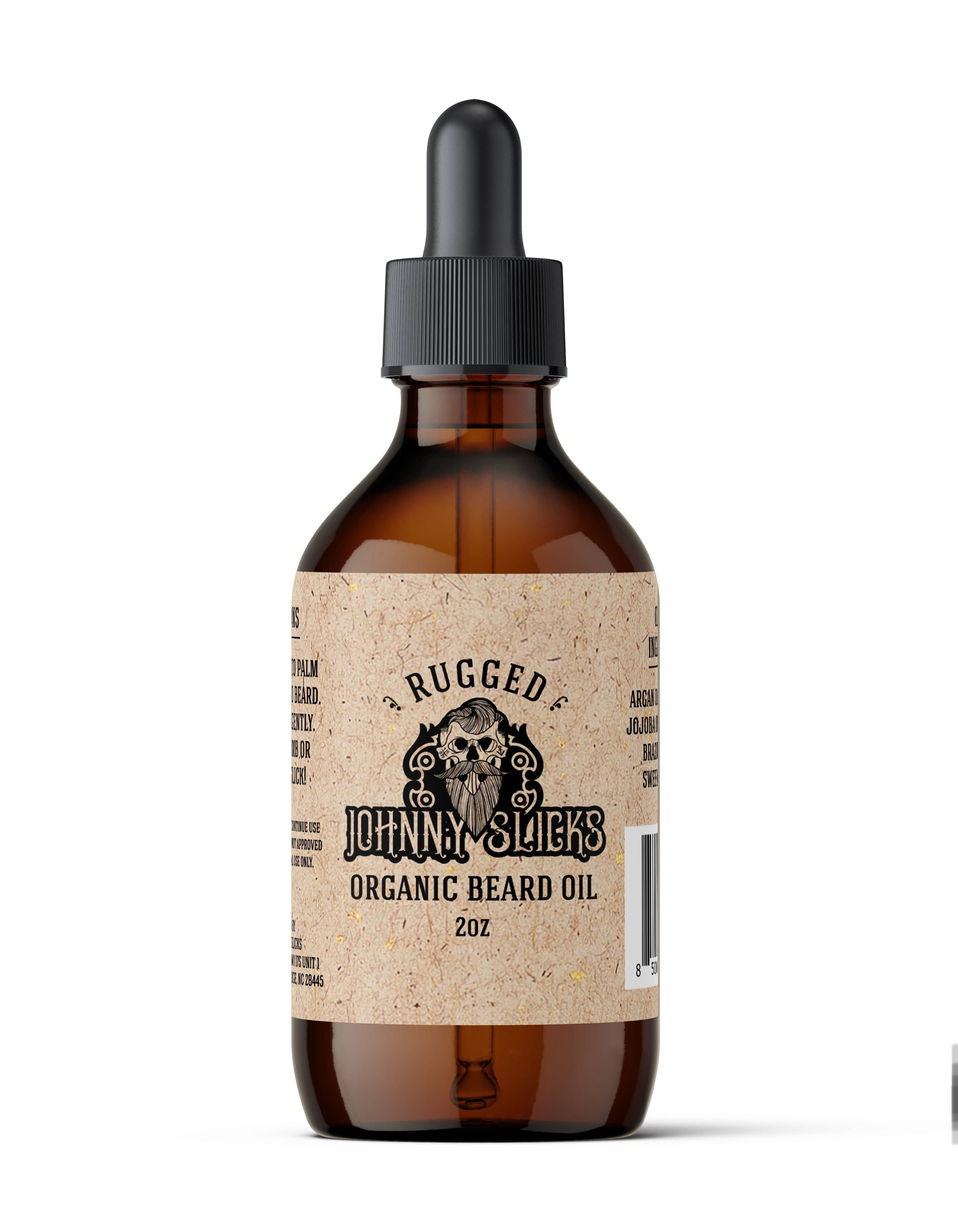 Johnny Slicks Beard Oil Organic Beard Oil