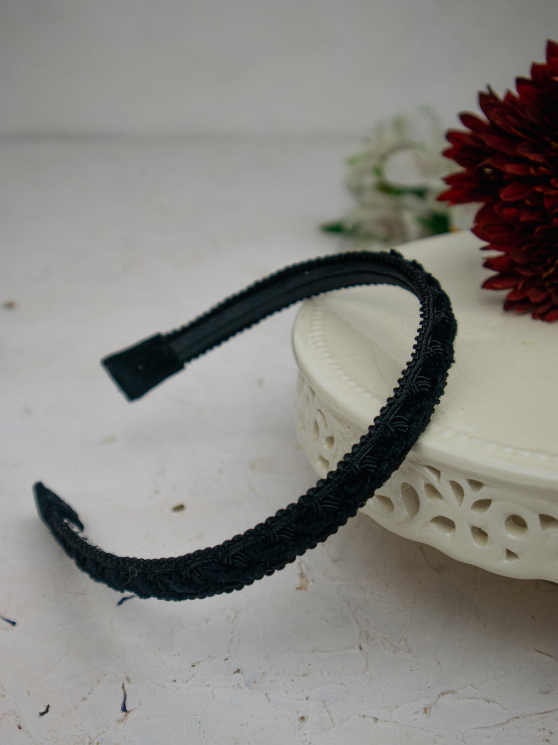 Raven Skinny Headband - My American Goods