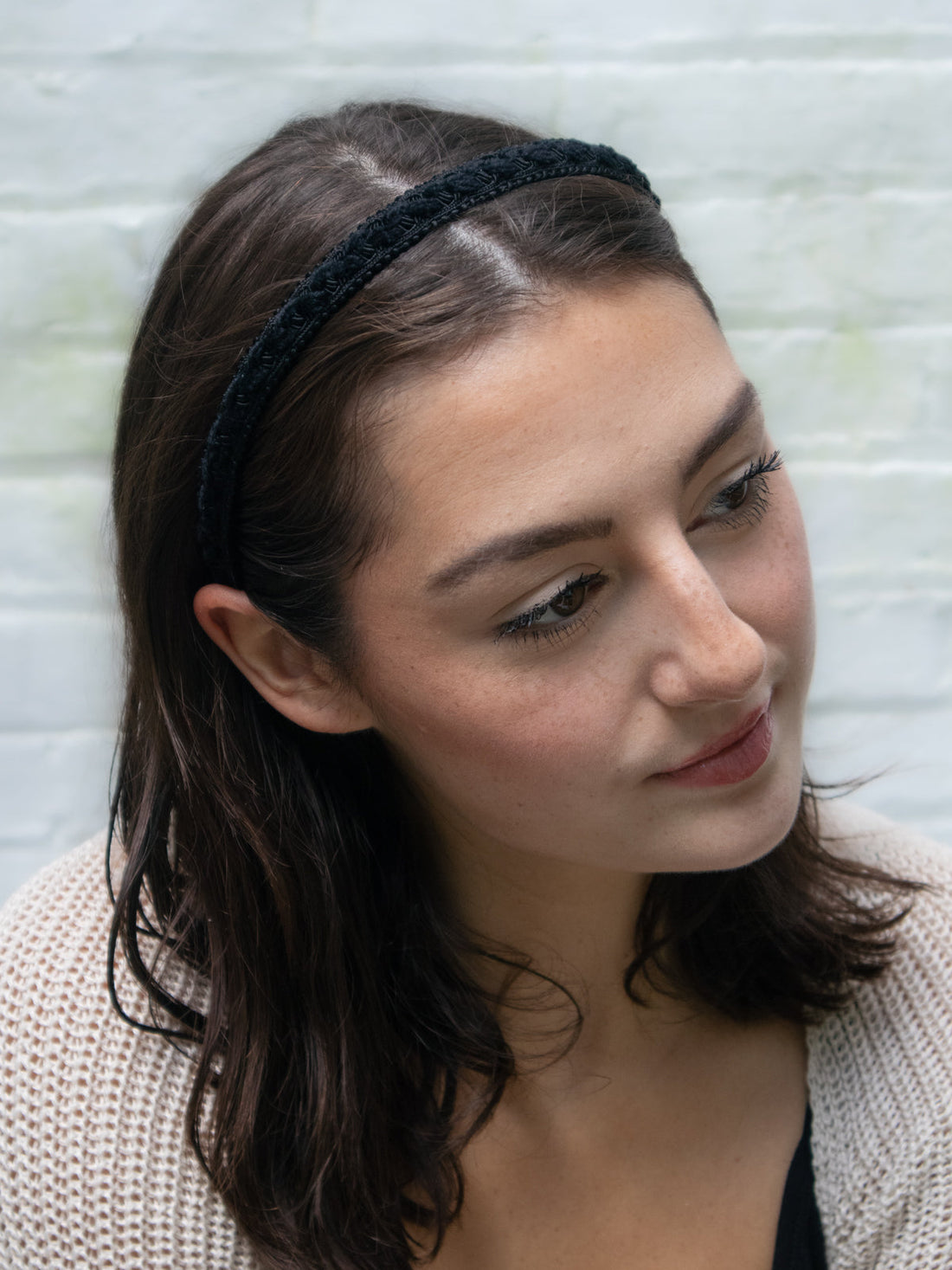 Raven Skinny Headband - My American Goods